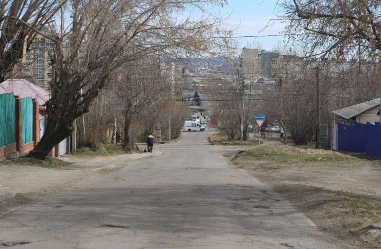 Улица Чернышевского в Иркутске