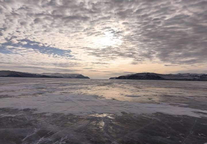 Байкал зимой