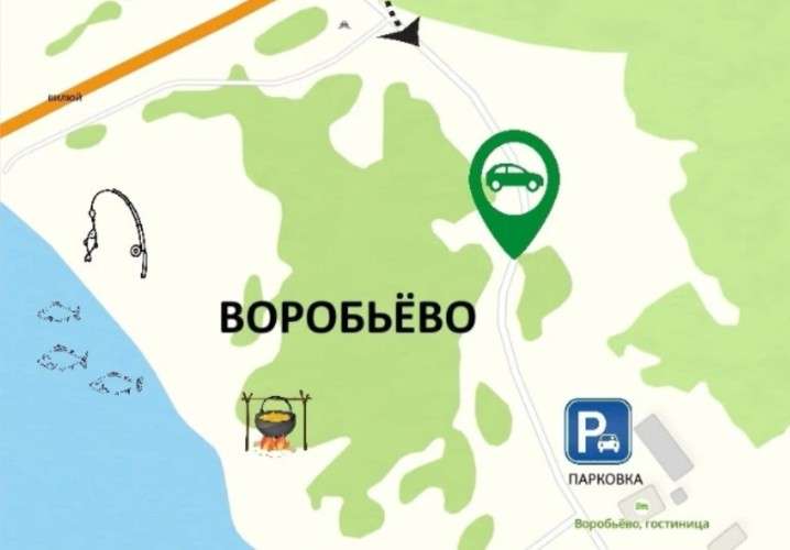 Карта местности