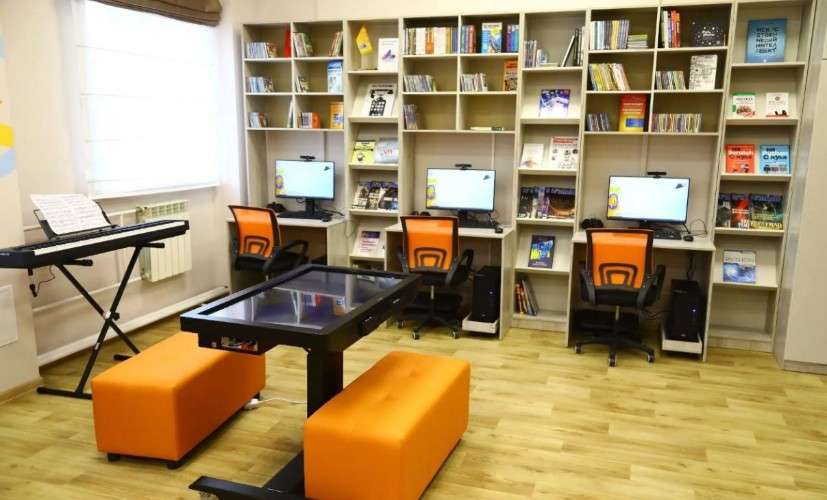 Помещение в библиотеке