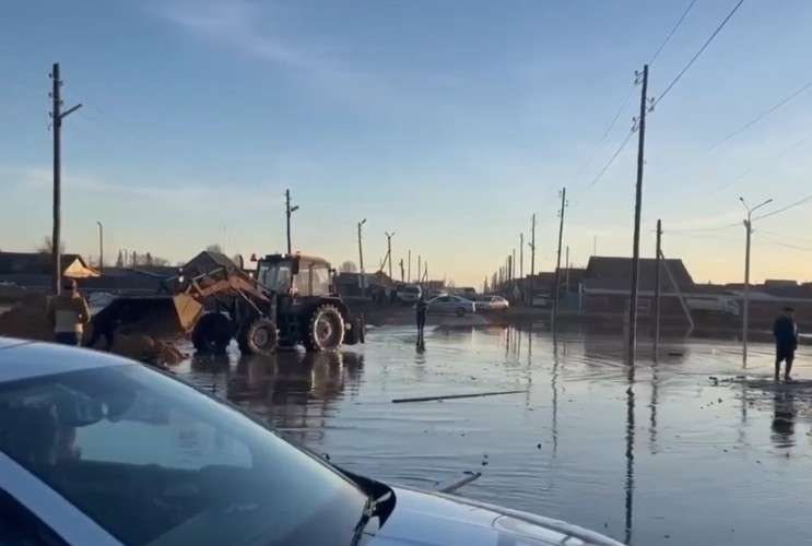 Подтопленная улица