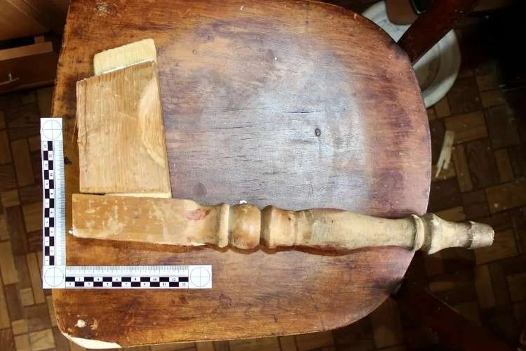 ножка табурета, мебель, орудие