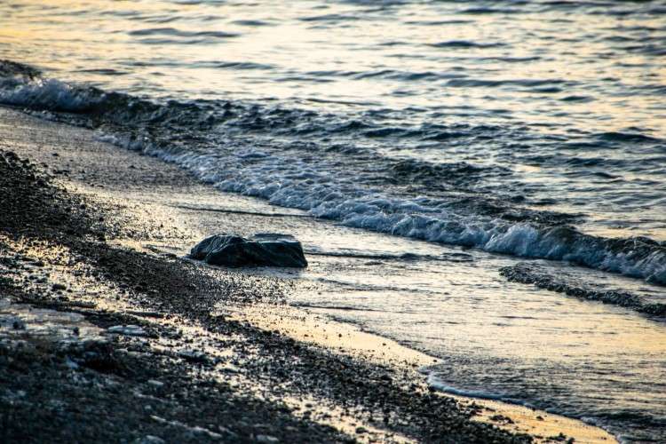 берег, прилив, вода