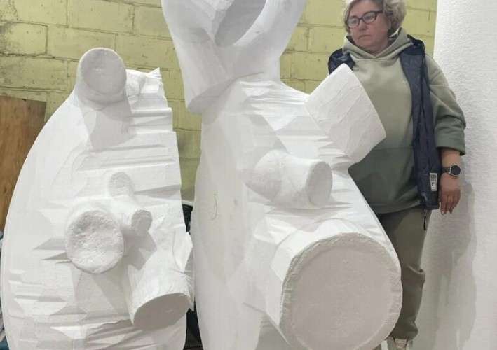 Сердце  из пенопласта