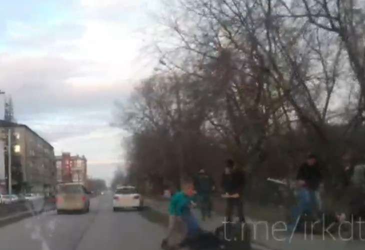 Драка в предместье Иркутска