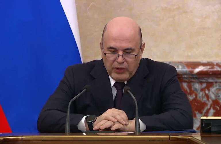 М. Мишустин на заседании