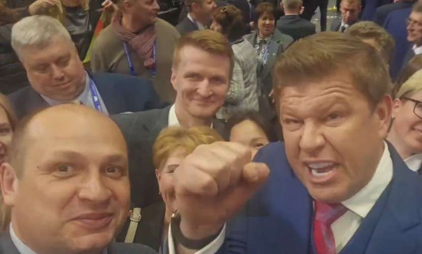 Мэр Братска и Д. Губерниев