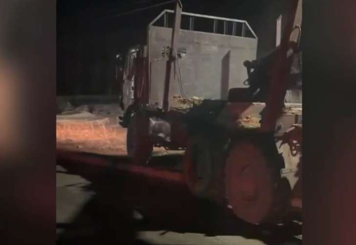 Угнанный КАМАЗ