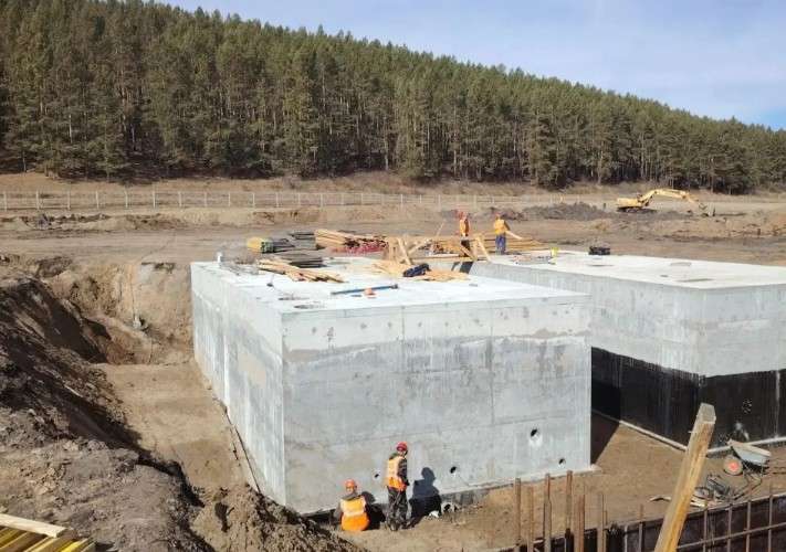 Строительство водовода