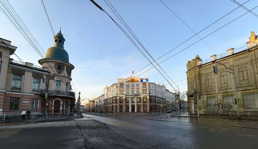 Улица Ленина в Иркутске