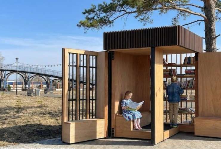 Киоск-трансформер для буккроссинга появится летом в парке Тайшета
