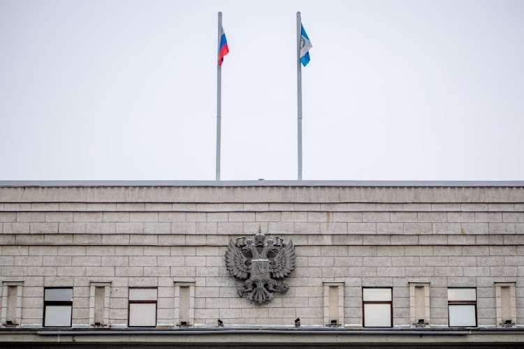 правительство, герб, флаги