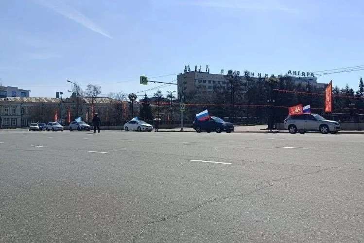 автопробег, машины, дорога