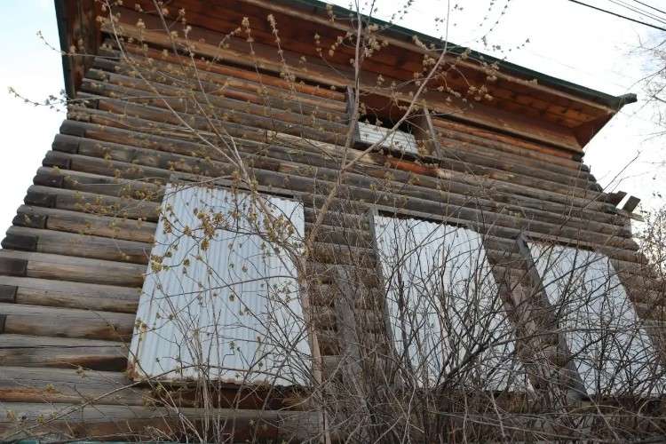 Старинный дом в Иркутске