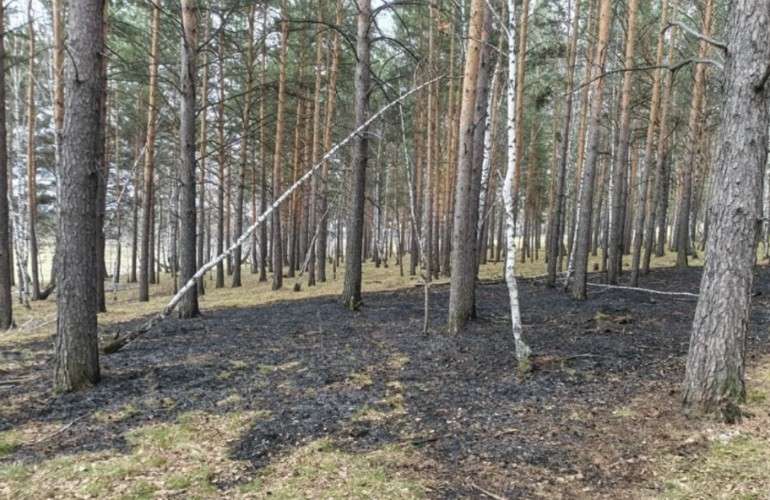 Место пожара