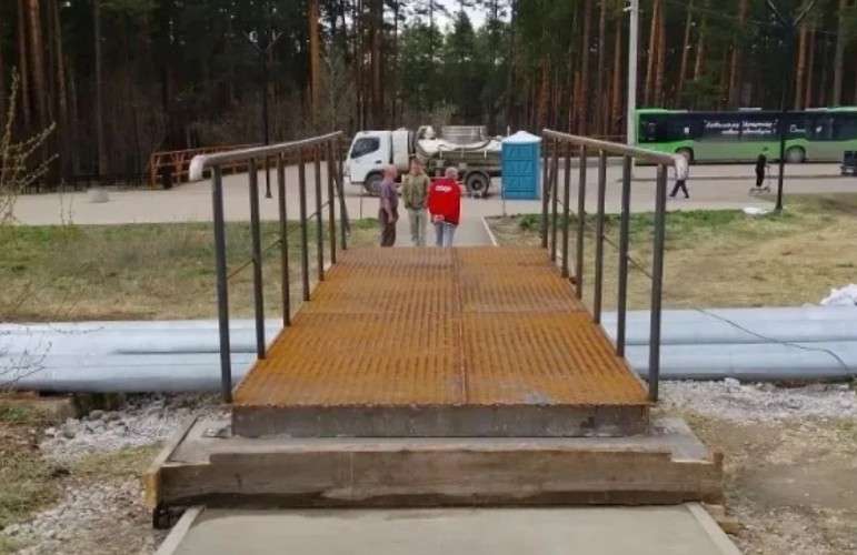 Новый переход в Зелёном
