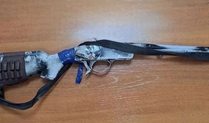 Изъятое ружьё