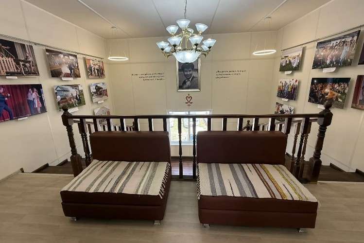 Интерьер новой библиотеки в Кутулике