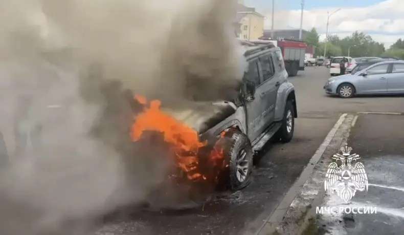В Братске горел «Танк»