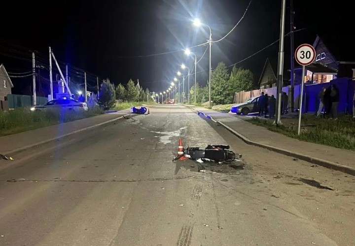 ДТП с мотоциклистом