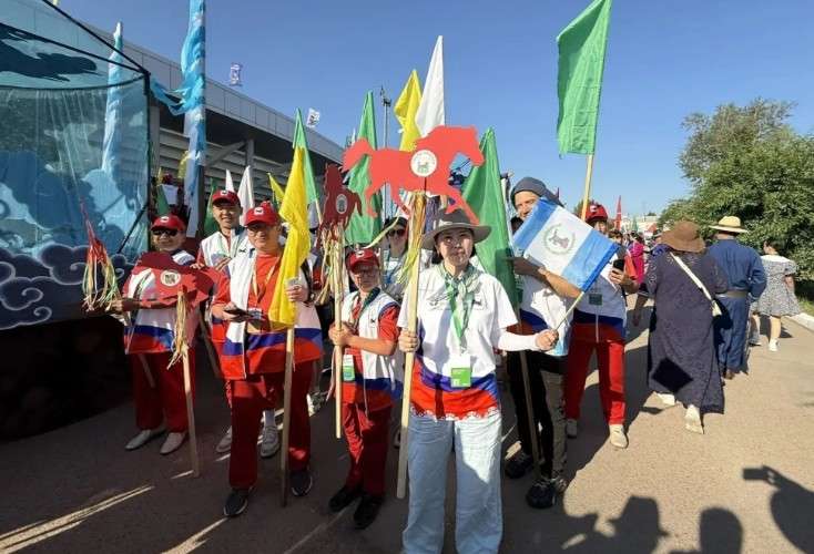 Делегация на Алтаргане