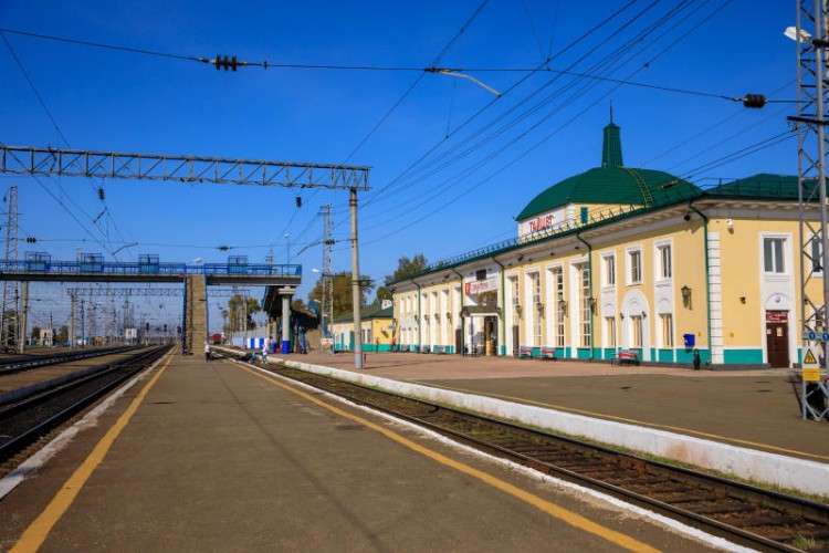 железнодорожная станция в Тайшете