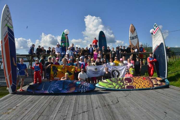 Около 100 человек стали участниками сап-фестиваля в Иркутском районе