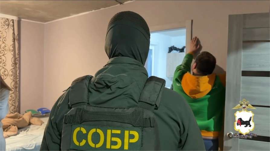 Задержание преступника