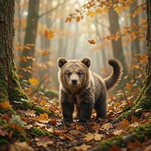 абсурдный медведь-кошка