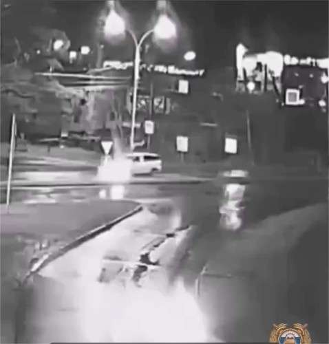 Момент ДТП