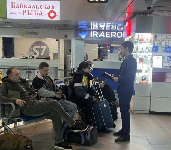 Прокурор общается с пассажирами