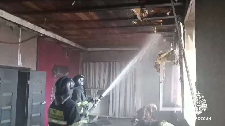 Эвакуацией из-за пожара закончилось для 30 человек посещение ресторана в Хомутово