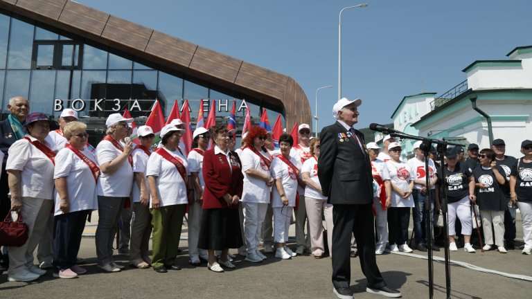 Необычный подарок к 50-летию БАМа получили жители Усть-Кута