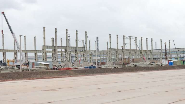 Экологичный завод начали строить на промплощадке БрАЗа