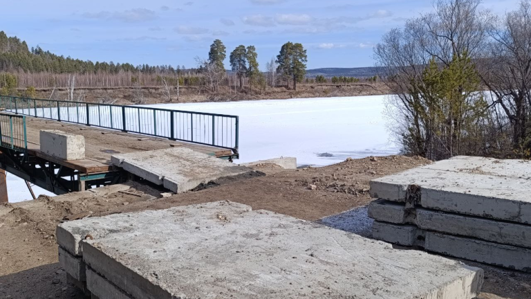 Ремонт моста остановлен в Нижнеудинском районе из-за суда заказчика с подрядчиком