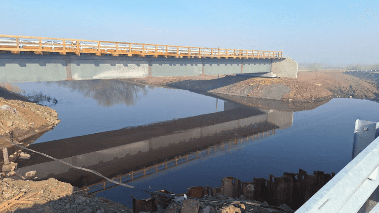 Капремонт моста через Вихоревку завершается в Братском районе