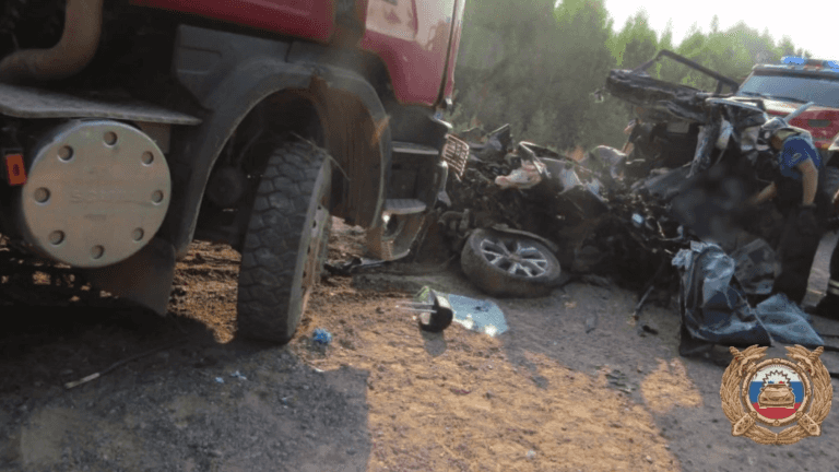 Отец и его семилетний сын погибли в аварии в Киренском районе