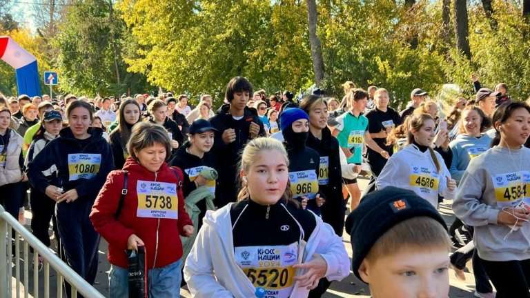 Более 15 тысяч жителей Приангарья вышли на старт «Кросса нации»