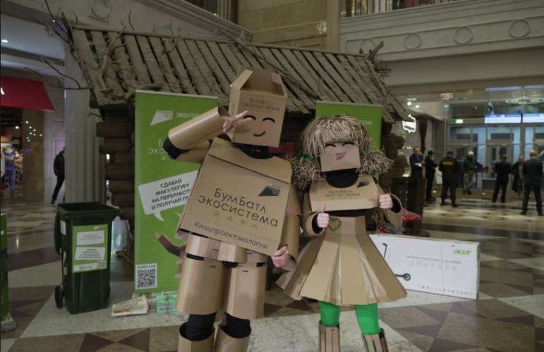 55 тонн макулатуры собрали жители Приангарья в рамках акции «БумБатл»