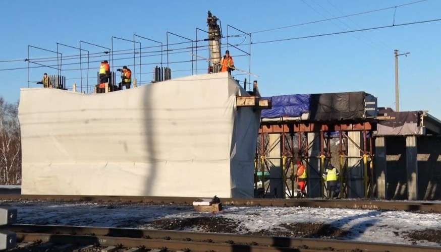 На 39% выполнен ремонт путепровода на Батарейной в Иркутске