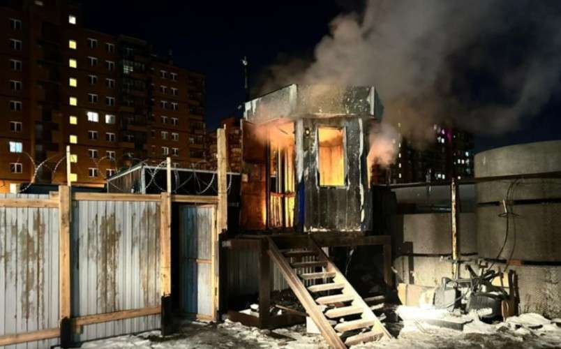 Сторож погиб на пожаре в Иркутске