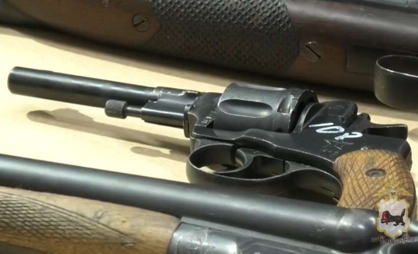 Револьвер системы Нагана 1944 года сдал в полицию житель Приангарья