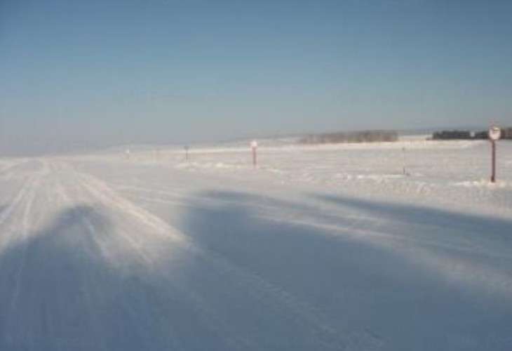 Ещё одна ледовая переправа открыта в Катангском районе