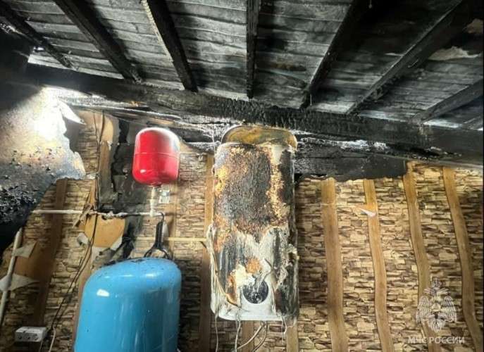 Пожар из-за неисправного водонагревателя произошёл в Тайшетском районе