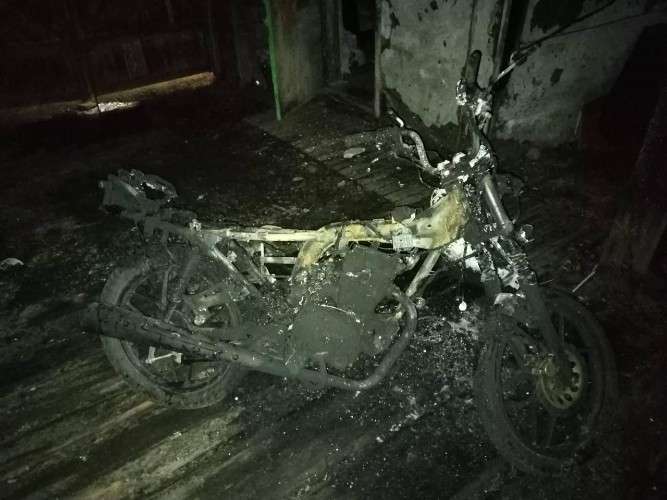 В Нижнеудинске подросток поджёг мотоцикл друга из-за долга