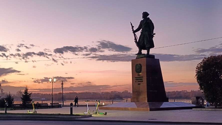 Памятник Я. Похабову