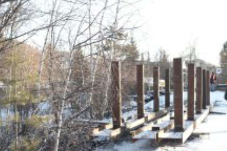 Конструкции для нового моста через Олху