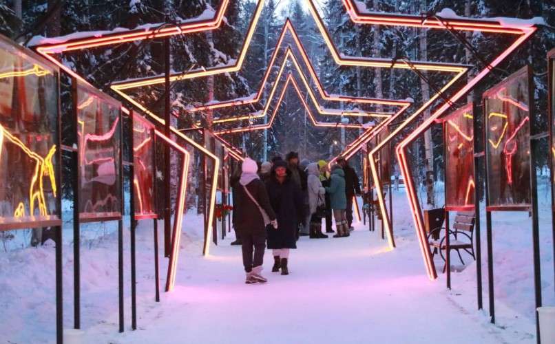 Аллея Славы в Усть-Илимске