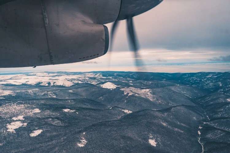 Самолёт в воздухе
