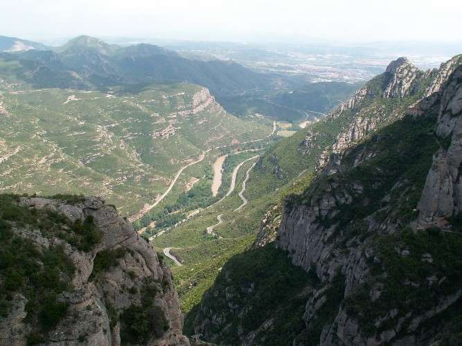 горы, скалы, долина